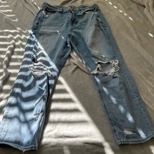 American Eagle Mom Jeans size 14s